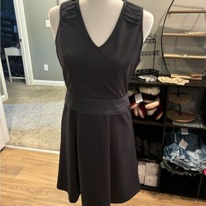 Sz M 41 Hawthorne dress from Stitch Fix. Slate gray. Worn once to a wedding.